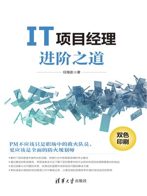 cover image of IT项目经理进阶之道